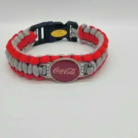 NEW Coca-Cola Paracord Bracelet Gift for Coca-Cola Lovers, Coca-Cola Collection - Picture 1 of 9